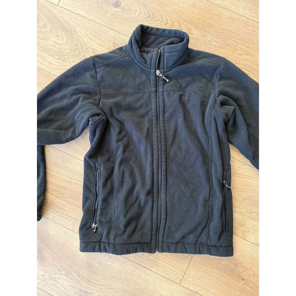 PATAGONIA XS Synchilla Womens Full Zip Woven Jacket Black Layer